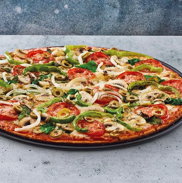Veggie Pizza - Thin Crust.