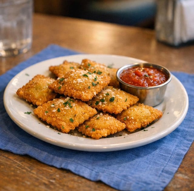 Fried Ravioli.