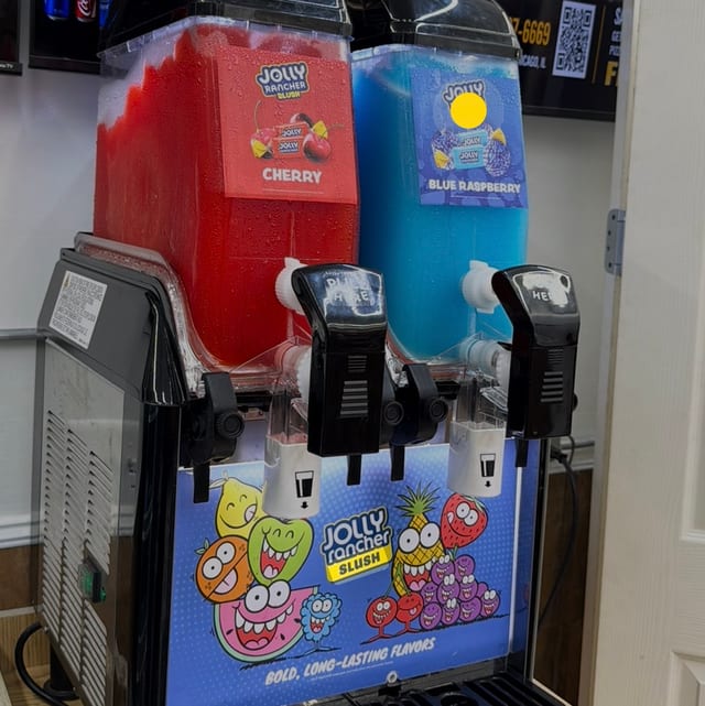 Slushy.