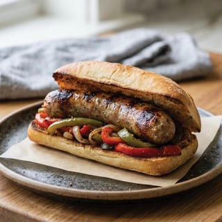Italian Sausage Sandwich