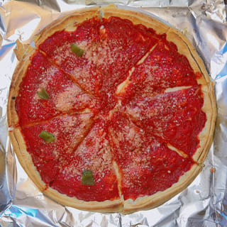 Cheese Stuffed Pizza