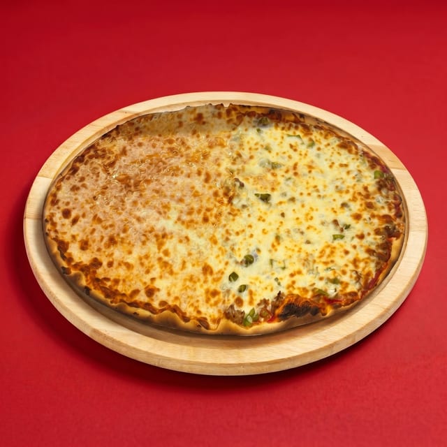 Cheese Football Pizza.